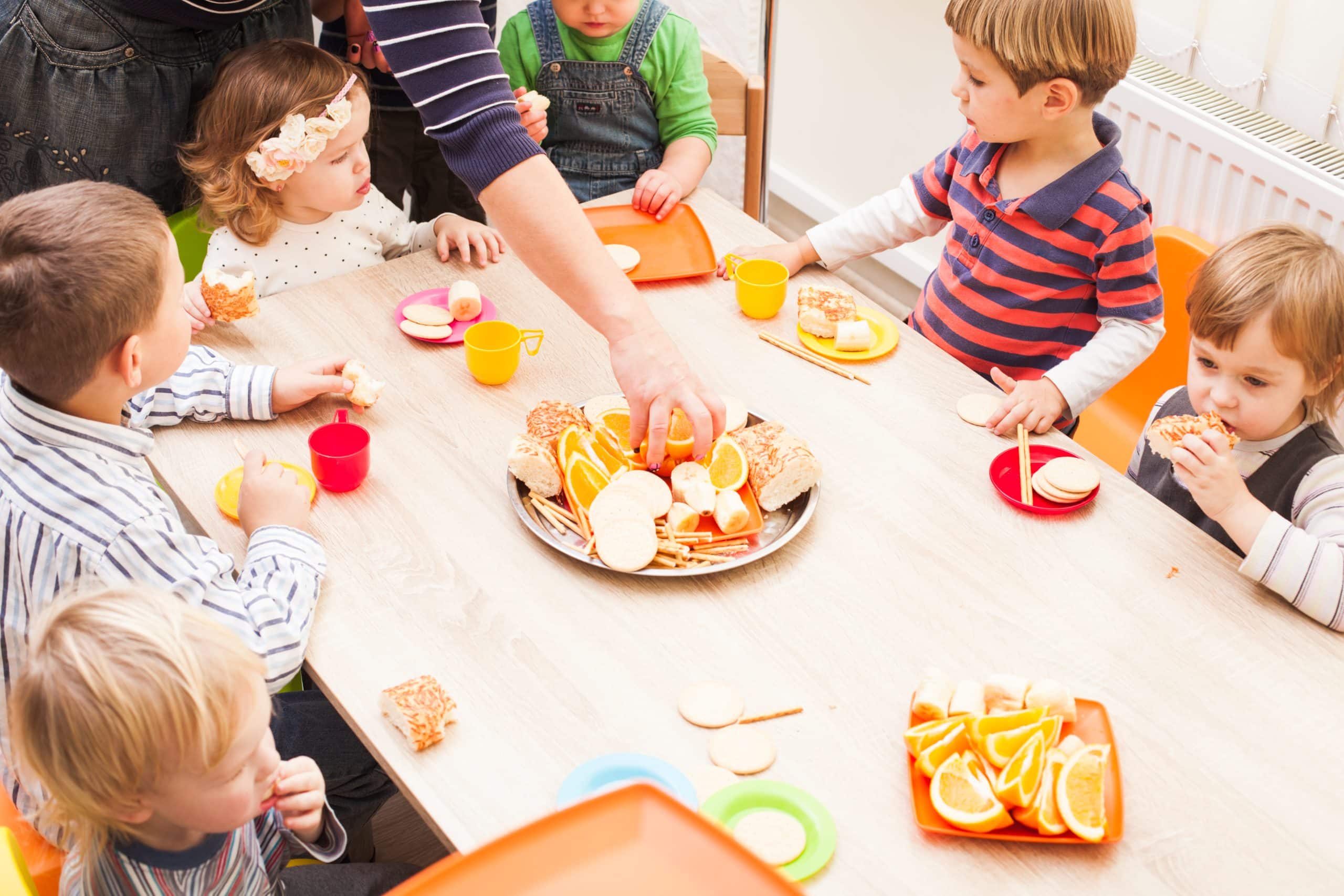 Lunch in kindergarden