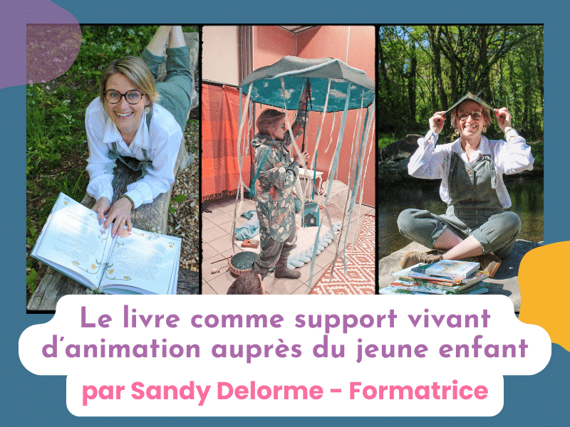 Le livre comme support d'animation auprès du jeune enfant