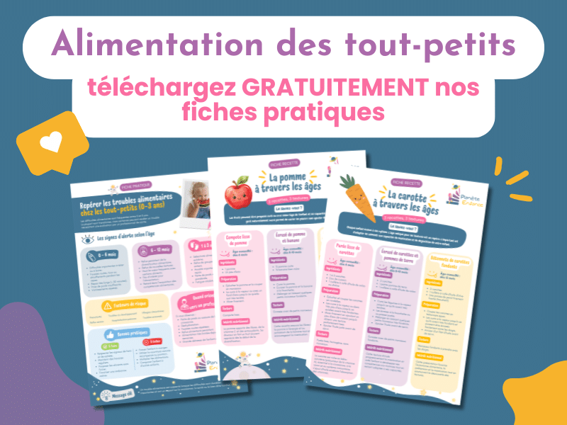 alimentation enfant, fiches pratiques